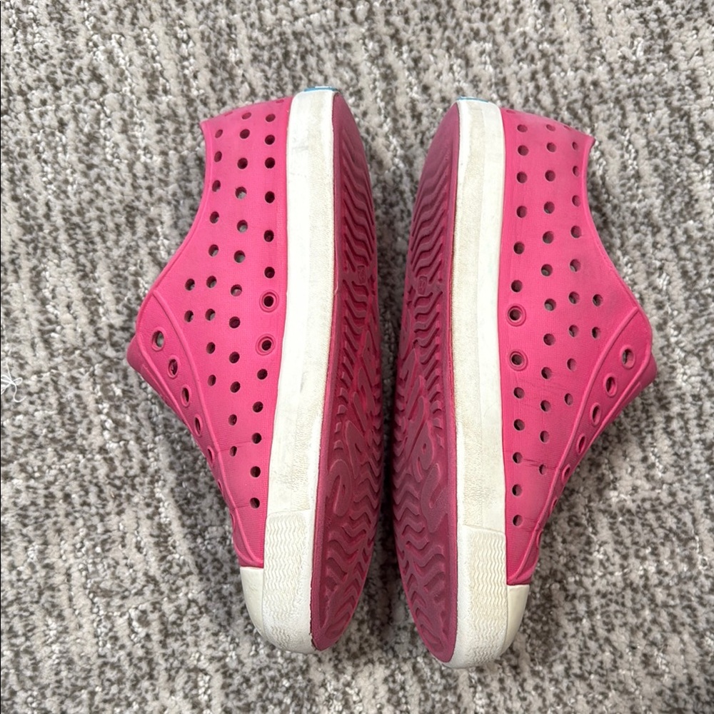 Native Kids Shoes - Pink and White - Picture 6 of 6